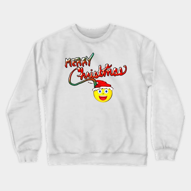 Merry Christmas Crewneck Sweatshirt by DougB